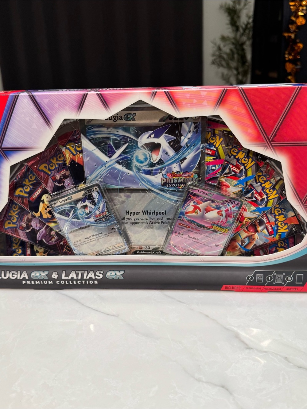 Pokemon Lugia ex & Latia ex Premium Collection Box
